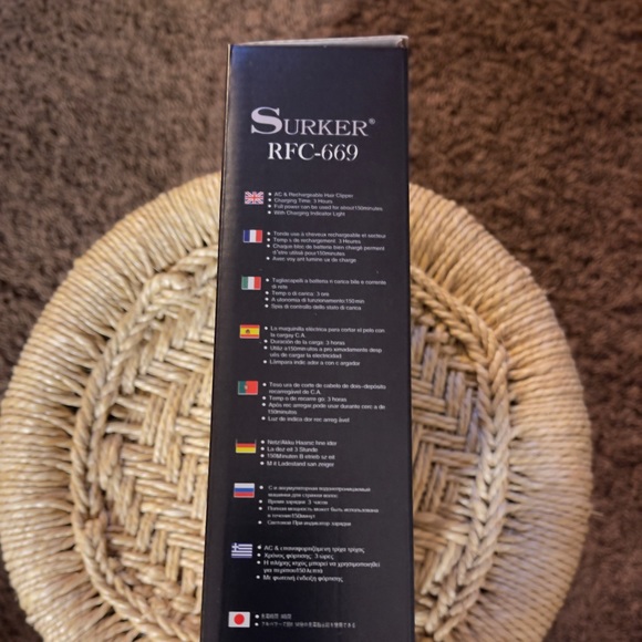 NEW😎SURKER PROFESSIONAL ELECTRIC HAIR , BEARD and MUSTACHE CLIPPER - Picture 5 of 5